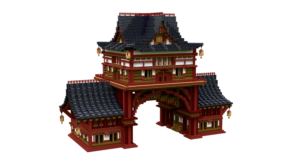 日式门楼