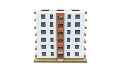 现代公寓楼·六