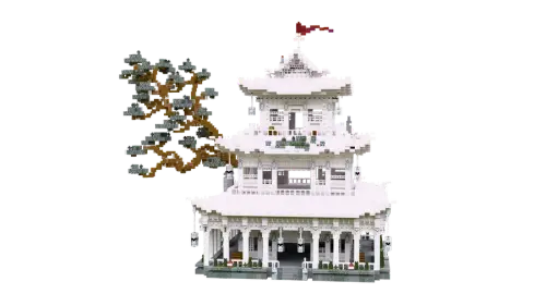 白塔天守阁