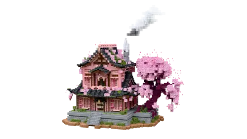樱花日式小屋