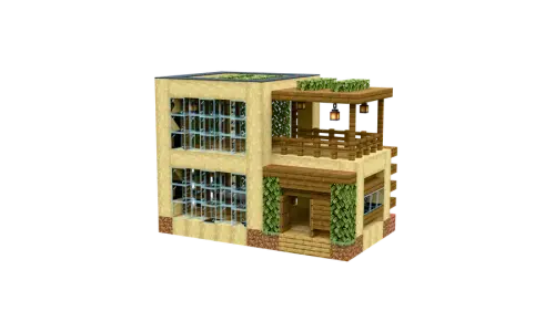 二层白桦度假小屋
