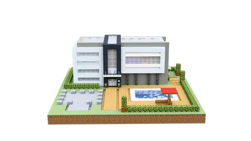 泳池小院别墅